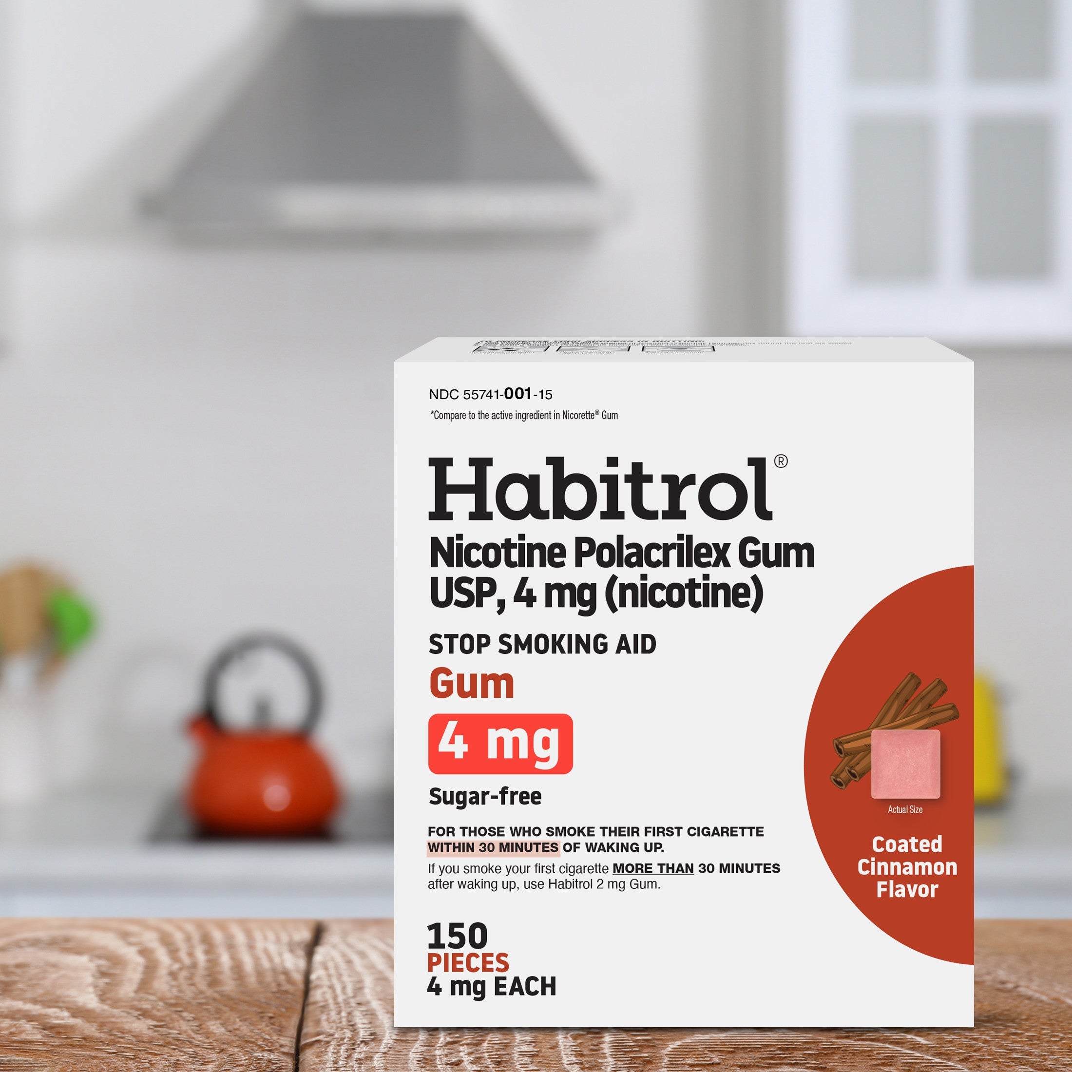 Cinnamon Gum 4mg 150ct