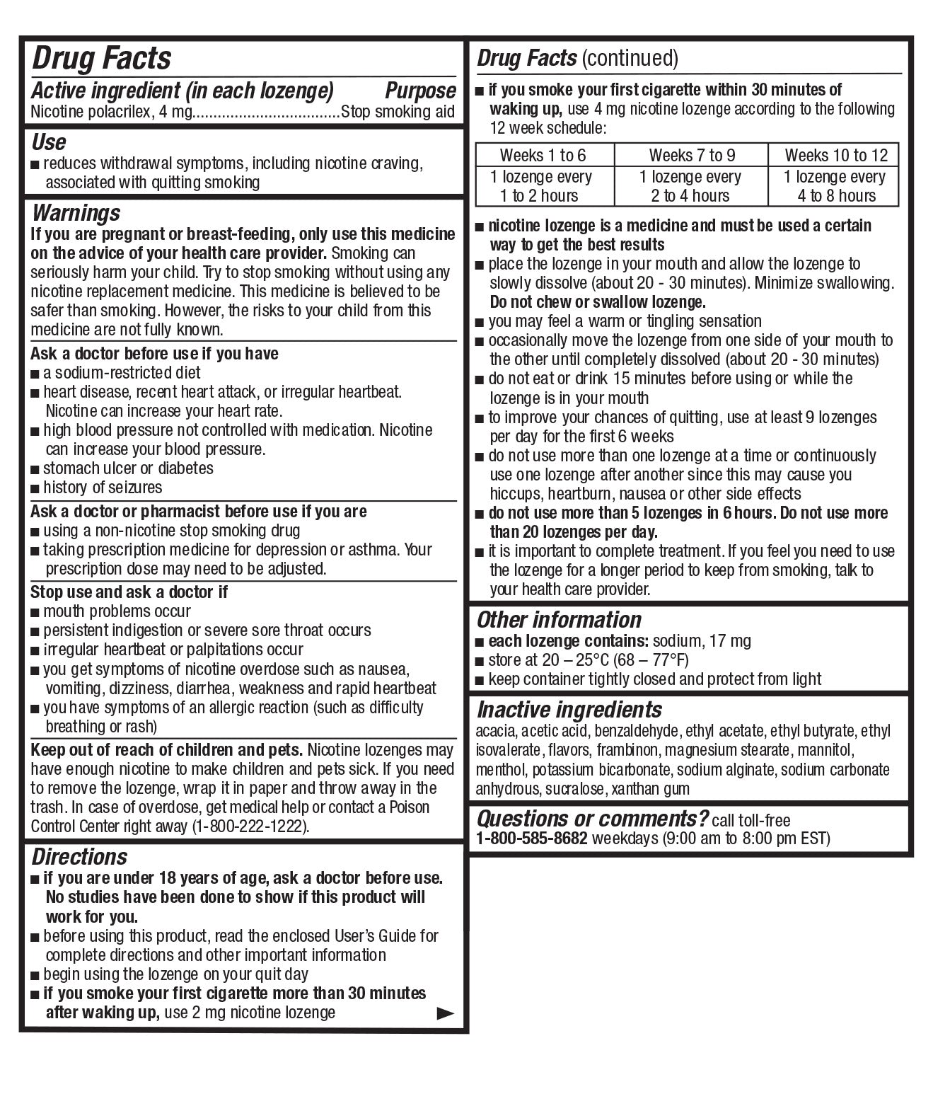 Cherry Lozenge 4mg 135ct