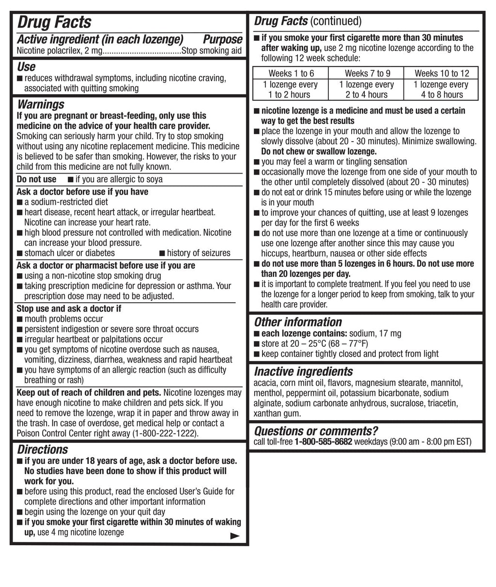 Mint Lozenge 2mg 135ct