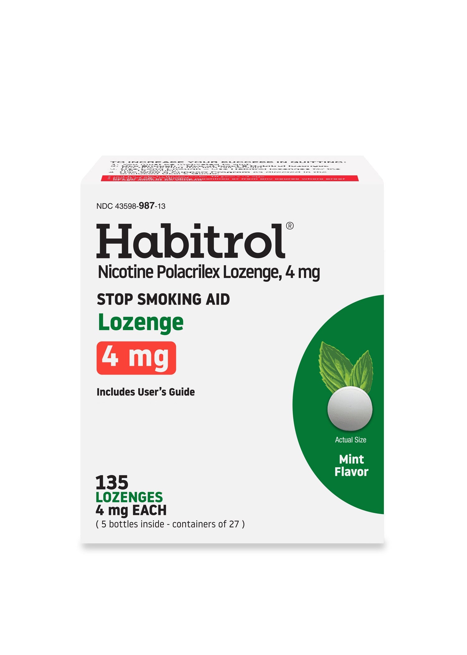 Mint Lozenge 4mg 135ct