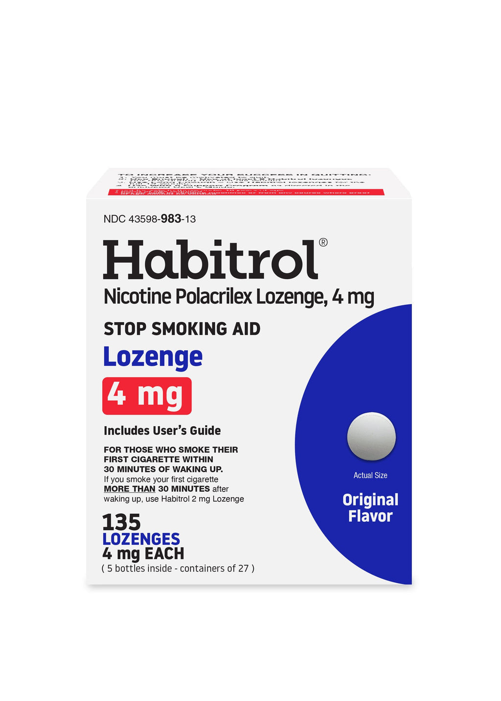 Original Lozenge 4mg 135ct