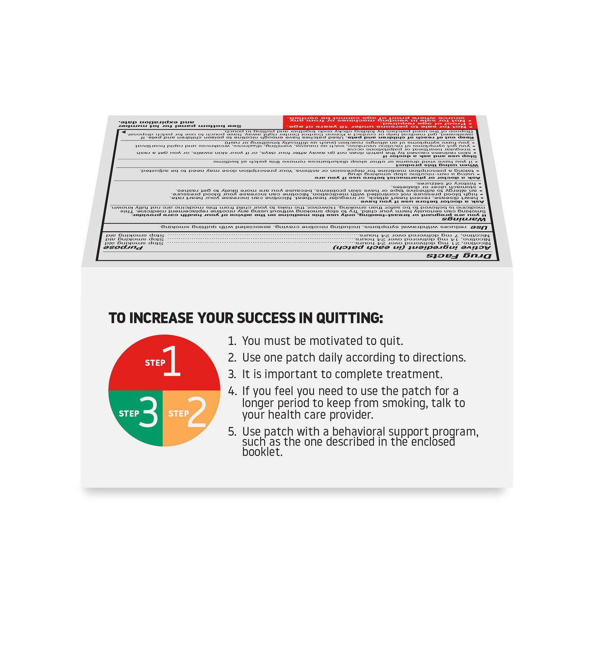Nicotine Patch Kit Steps 1–3 (56 Count) | Habitrol